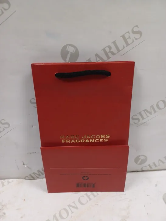 BOX TO CONTAIN APPROX 50 X MARC JACOBS FRAGRANCES GIFT BAGS  