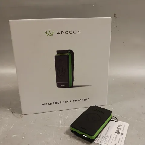 BOXED ARCCOS WEARABLE SHOT TRACKING DEVICE 