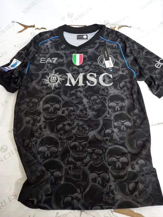 EA7 SSC NAPOLI MAGLIA GARA HALLOWEEN SHIRT - XL