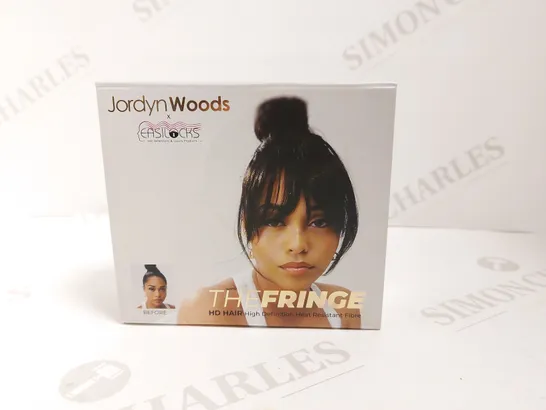 BOXED JORDYN WOODS EASILOCKS THE FRINGE HD HAIR 