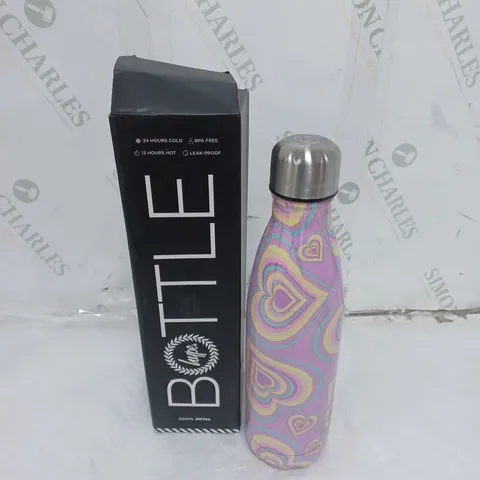 BOXED HYPE 500ML METAL DRINKING BOTTLE