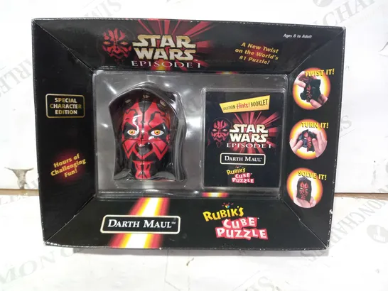 RUBIK'S CUBE STAR WARS EPISODE 1 DARTH MAUL PUZZLE