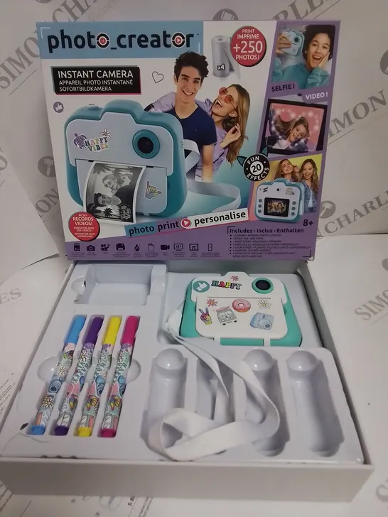 STUDIO CREATOR PHOTO CREATOR INSTANT CAMERA RRP £69.99