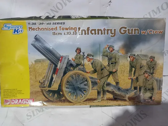 DRAGON SMART KIT MECHANISED TOWING INFANTRY GUN W. CREW