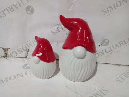 SET OF 2 POT GNOMES 