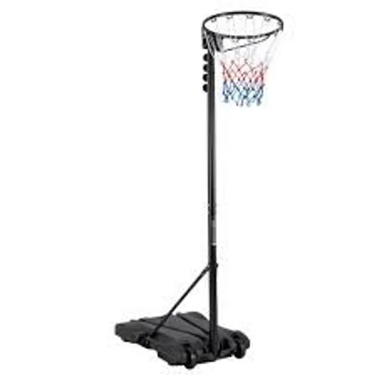 BOXED COSTWAY 8.5 TO 10 FT ADJUSTABLE PORTABLE BASKETBALL HOOP STAND WITH FILLABLE BASE AND 2 WHEELS