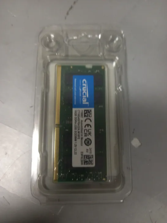 CRUCIAL 16GB NOTEBOOK DDR4-3200 RAM - CT16G4SFRA32A