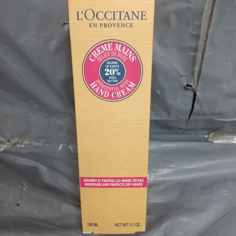 L'OCCITANE SHEA BUTTER WONDERFUL ROSE HAND CREAM