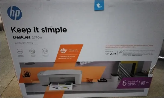 HP KEEP IT SIMPLE DESKJET 2710E PRINTER