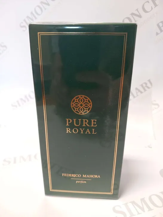 BOXED AND SEALED FEDERICO MAHORA PURE ROYAL PARFUM 50ML