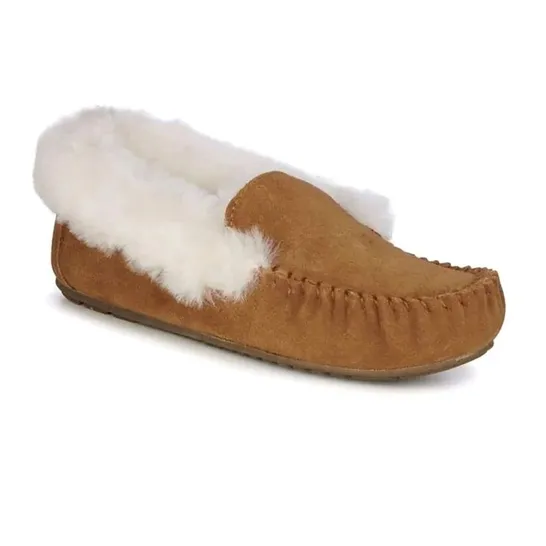 EMU AUSTRALIA TOMAREE FULL SHEEPSKIN SLIPPER SIZE W7/M6