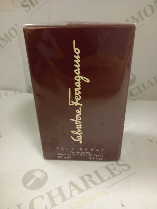 BOXED AND SEALED SALVATORE FERRAGAMO 3.4OZ MEN'S EAU DE TOILETTE