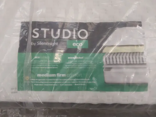 BAGGED SILENTNIGHT STUDIO ECO 4'6 MATTRESS 