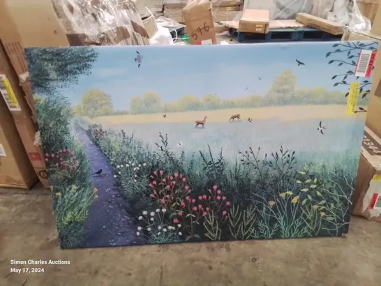 DOWN SUMMER LANE CANVAS BY JO GRUNDY 