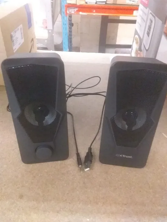 BOXED GX TRUST ARGUS GAMING SPEAKER SET