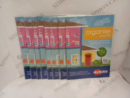 LOT OF 8 PACKS OF AVERY 42 LABEL SHEETS