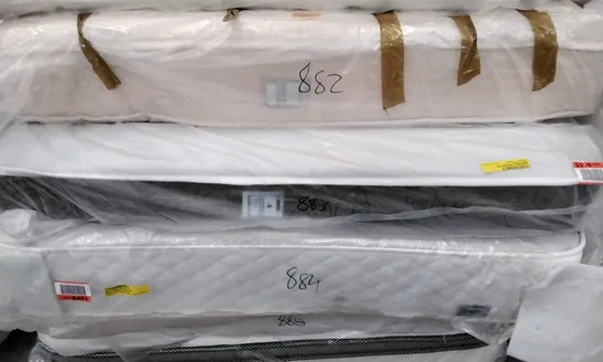 QUALITY BAGGED MAY OPEN COIL DOUBLE 4'6" MATTRESS