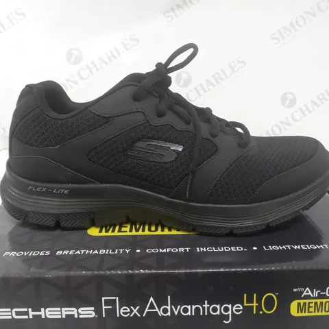 SKETCHERS MENS FLEX TRAINER BLACK SIZE 9UK (MENS)