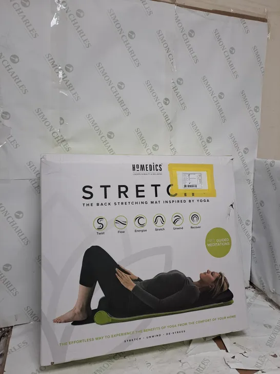 BOXED HOMEDICS STRETCH + BACK STRETCHING MAT TYM-1250-GB