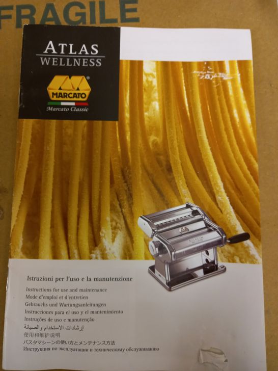 MARCATO ATLAS 150 WELLNESS PASTA MACHINE 