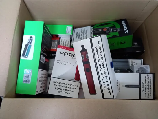 APPROXIMATELY 20 VAPES & E-CIGARETTES TO INCLUDE - VPOD PRO - INNOKIN ENDURA T20 S - VAPORESSO TARGET 200, ECT