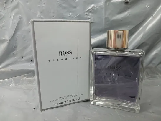 BOXED HUGO BOSS SELECTION EAU DE TOILETTE (100ml)