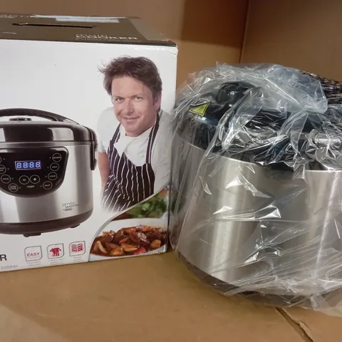 BOXED JAMES MARTIN 4L MULTI COOKER