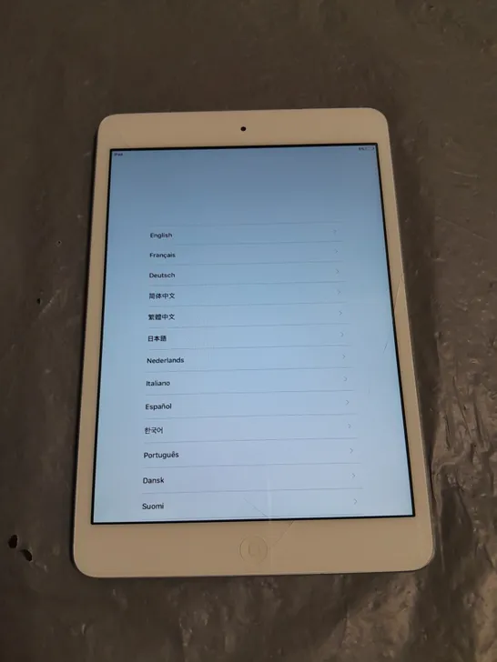 UNBOXED APPLE IPAD MINI IN WHITE - A1432