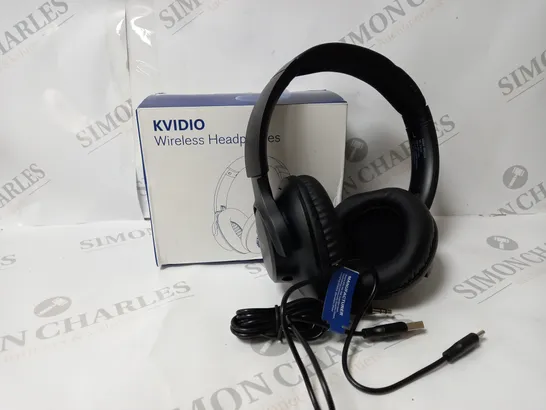 BOXED KVIDIO WH201A WIRELESS HEADPHONES 