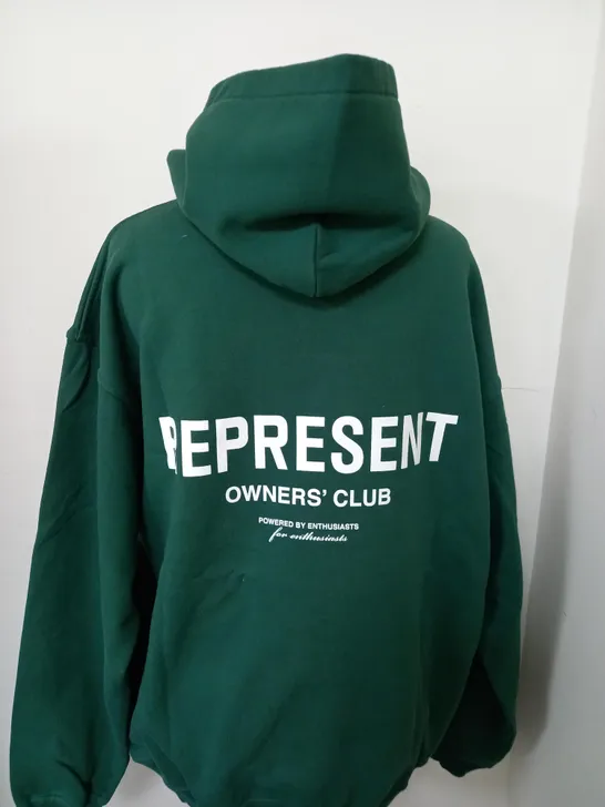 REPRESENT OWNERS CLUN HOODIE SIZE M