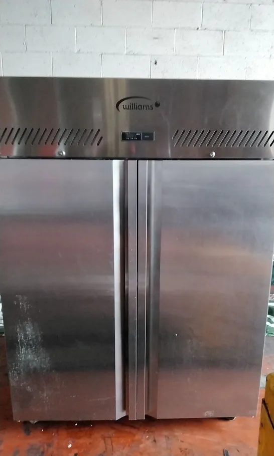 WILLIAMS MJ2SA R290 R1 COMMERCIAL FREESTANDING DOUBLE DOOR REFRIGERATOR 