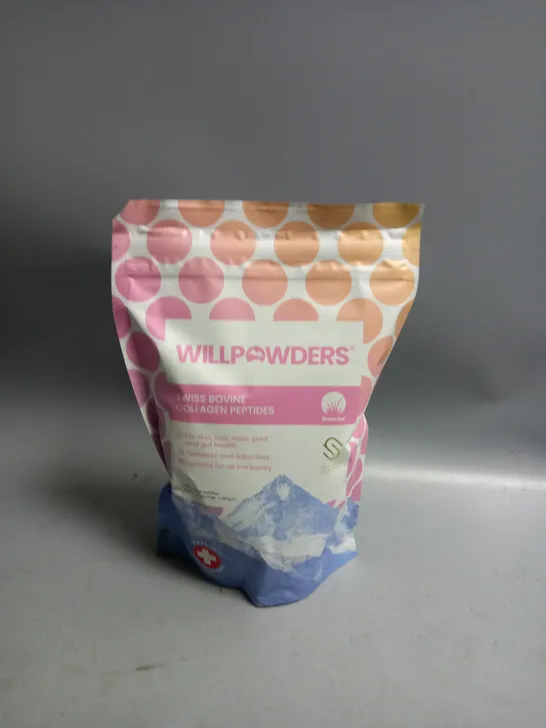 WILL POWDERS SWISS BOVINE COLLAGEN PEPTIDES FOOD SUPPLEMENT 400G