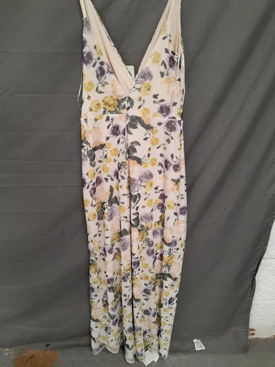 ABERCROMBIE & FITCH LADIES MULTI FLORAL DRESS SIZE MEDIUM