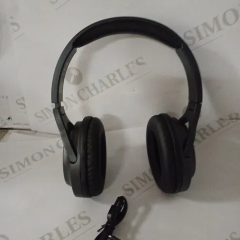 ASDA TECH WIRELESS HEADPHONES BLACK