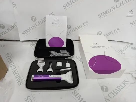 TILI 5-IN-1 MULTI-FUNCTION HAIR REMOVAL KIT - PURPLE