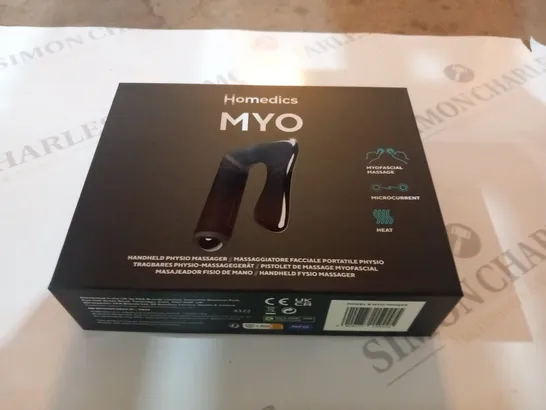 BOXED HOMEDICS MYO HANDHELD PHYSIO MASSAGER 