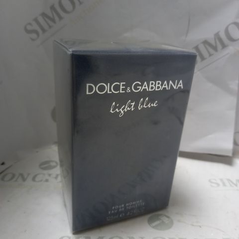 BOXED DOLCE & GABANNA LIGHT BLUE POUR HOMME EAU DE TOILETTE 125ML 