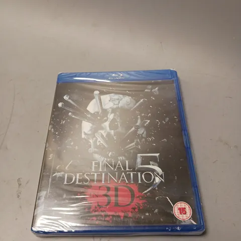 SEALED FINAL DESTINATION 5 IN 3D BLU-RAY