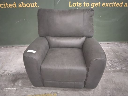 DESIGNER NIMBUS POWER RECLINING EASY CHAIR GREY 