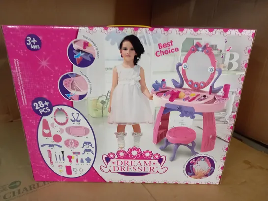 BOXED KIDS DREAM DRESSER PLAYSET