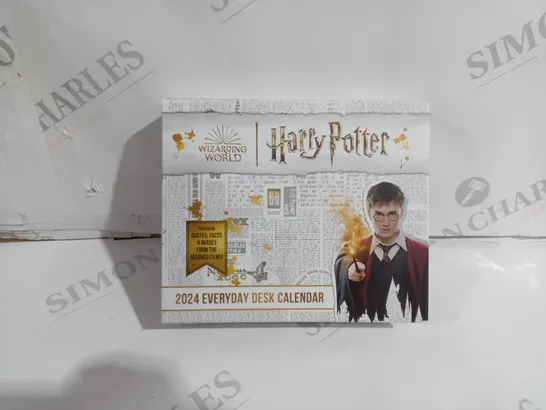 BOXED HARRY POTTER 2024 EVERYDAY DESK CALENDAR