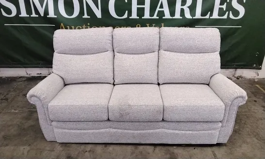 QUALITY BRITISH DESIGNED & MANUFACTURED G PLAN AVON 19 3 SEATER SOFA PINNACLE MIST FABRIC