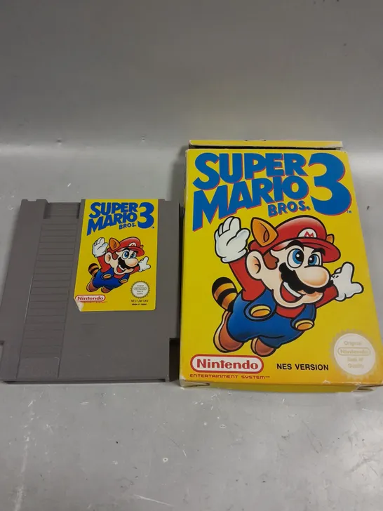 SUPER MARIOS BROS 3 FOR NINTENDO SYSTEM 