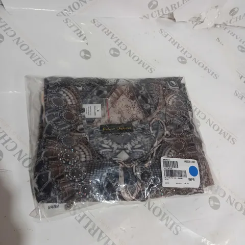 OTL F EMB PRINT BLACK MULTI XL 