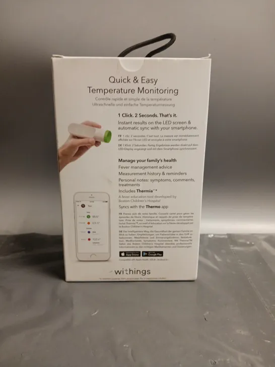 WITHINGS SMART TEMPORAL THERMOMETER 