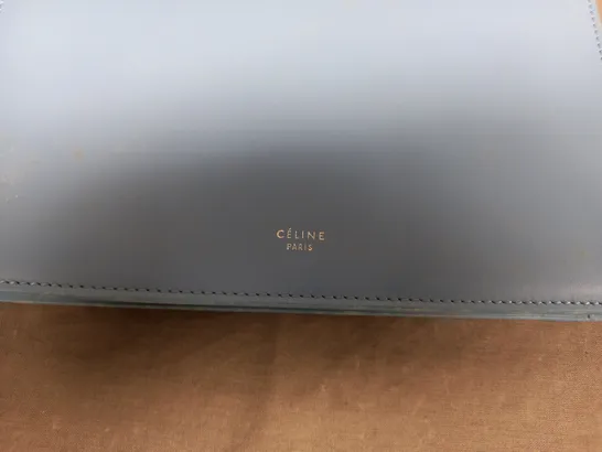 CELINE PARIS IN LIGHT BLUE CLUTCH BAG