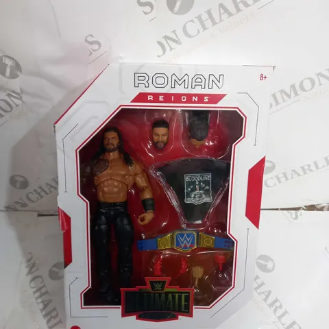 MATTEL WWE ULTIMATE EDITION WAVE 14 ROMAN REIGNS 6 IN ACTION FIGURE