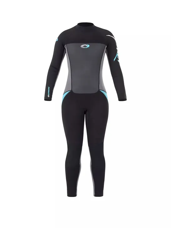 OSPREY ACTION SPORTS ORIGIN LADIES LONG WETSUIT (BLACK/BLUE) - MEDIUM