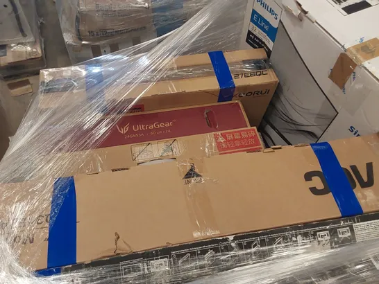 PALLET OF APPROXIMATELY 12 ASSORTED MONITORS TO INCLUDE