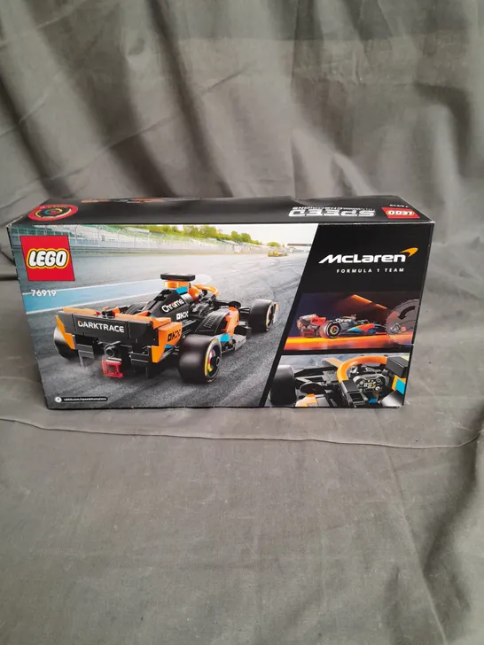 BOXED LEGO SPEED CHAMPIONS MCLAREN FORMULA 1 CAR